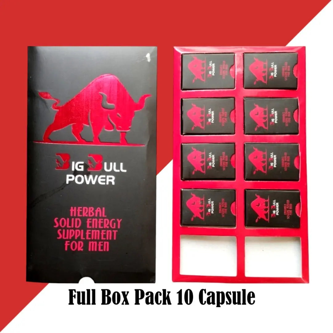 Big Bull 10 Capsule Pack Big Bull Herbal Capsule